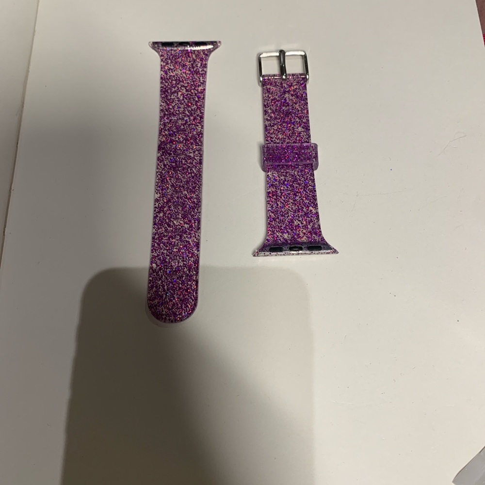 Purple Glitter Watch Band 38/40